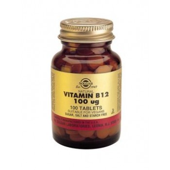 Solgar Vitamin B12 100 ?g Tablets