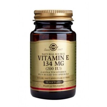 Solgar Vitamin E 134 mg (200 IU) Softgels