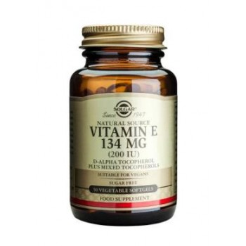 Solgar Vitamin E 134 mg (200 IU) Vegetable Softgels