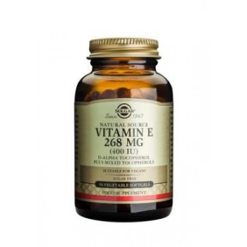 Solgar Vitamin E 268 mg (400 IU) Vegetable Softgels