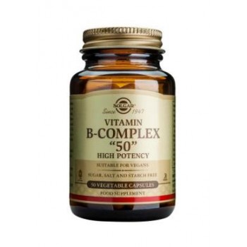 Solgar Vitamin B-Complex "50" Vegetable Capsules