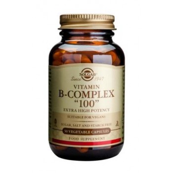 Solgar Vitamin B-Complex "100" Vegetable Capsules