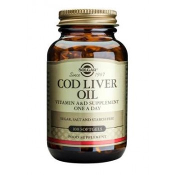 Solgar Cod Liver Oil Softgels 